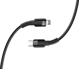 Кабель USB PD ColorWay 20W 3А 0.3M USB Type-C - Lightning Cable Black (CW-CBPDCL054-BK) - миниатюра 4