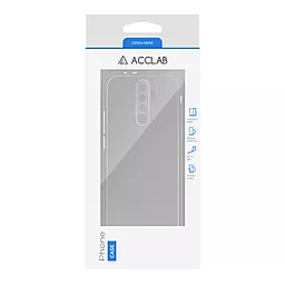 Чехол ACCLAB Anti Dust для Xiaomi Redmi 9 Transparent - миниатюра 2