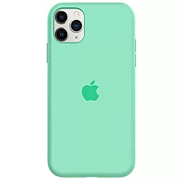 Чехол Silicone Case Full для Apple iPhone 11 Pro Spearmint