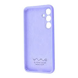 Чехол Wave Full Silicone Cover для Samsung Galaxy A55 Light Purple - миниатюра 2