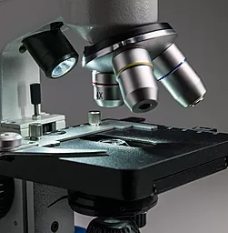 Микроскоп SIGETA UNITY PRO 40x-640x LED Mono White/Blue - миниатюра 2