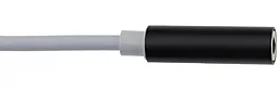 Аудио-переходник Puluz M-F USB Type-C -> micro USB -> 3.5mm Black/White SAS9963B - миниатюра 5