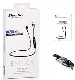 Навушники Bluedio S2 Energy Black - мініатюра 4