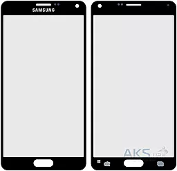 Корпусное стекло дисплея Samsung Galaxy Note 4 N910H (с OCA пленкой) Black