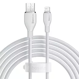 Кабель USB Baseus Pudding Series 12w 2.4a 2m Lightning cable white