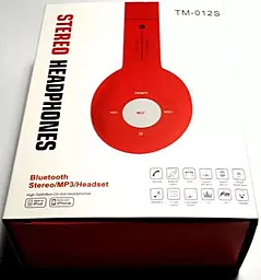 Навушники MP3 TM-012S Red - мініатюра 3