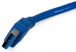Кабель (шлейф) ExtraDigital USB 3.0 AM - AF с креплением синий - миниатюра 3