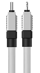 Кабель Baseus USB PD CoolPlay Series 20w 3a 2m USB Type-C - Lightning cable white (CAKW000102) - миниатюра 3