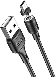Кабель USB Hoco X52 Sereno micro USB Cable Black - миниатюра 2