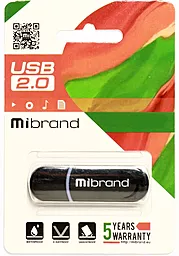 Флешка Mibrand Panther 8GB USB 2.0 (MI2.0/PA8P2B) Black - миниатюра 2