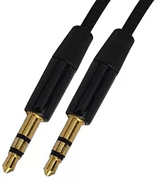 Аудио кабель TCOM Easy AUX mini Jack 3.5mm M/M Cable 2 м black