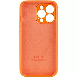Чехол Silicone Case Full Camera для Apple IPhone 14 Pro Kumquat - миниатюра 2
