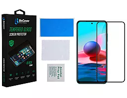 Защитное стекло BeCover для Xiaomi Redmi Note 11 4G, Redmi Note 10 5G, Redmi 10 2022, Redmi 10 Prime 2022 Black (707325) - миниатюра 3