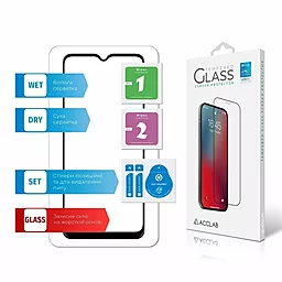 Защитное стекло ACCLAB Full Glue Samsung A022 Galaxy A02 Black (1283126509605) - миниатюра 4