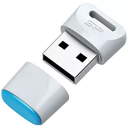 Флешка Silicon Power 4GB Touch T06 USB 2.0 (SP004GBUF2T06V1W) White - миниатюра 4