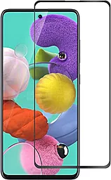 Защитное стекло PowerPlant Full Screen Samsung A515 Galaxy A51  Black (GL608737)