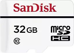 Карта пам'яті SanDisk microSDHC 32GB Class 10 + SD-адаптер (SDSDQQ-032G-G46A) - мініатюра 2
