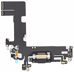 Нижний шлейф Apple iPhone 13 с разъемом зарядки, с микрофоном Black