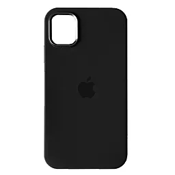 Чехол Epik Silicone Case Metal Frame для iPhone 13 Black