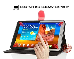 Чохол для планшету BeCover Folio PU case для Samsung T560/T561 Galaxy Tab E 9.6 Black - мініатюра 3