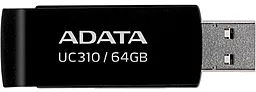 Флешка ADATA 64 GB UC310 USB 3.2 Black (UC310-64G-RBK) - миниатюра 2