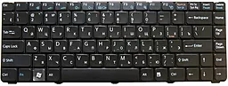 Клавиатура для ноутбука Sony VGN-NR VGN-NS series rev.1 шлейф прямой черная