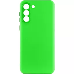 Чехол Lakshmi Silicone Cover Full Camera для Samsung Galaxy S24 Plus Neon Green