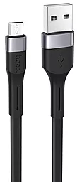 Кабель USB Hoco X34 Surpass micro USB Cable Black