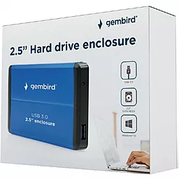 Карман для HDD Gembird 2.5" USB 3.0 (EE2-U3S-2-B) - миниатюра 5