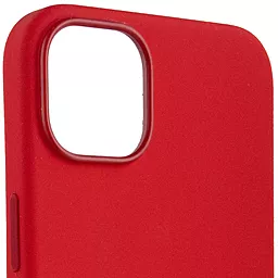 Чехол Apple Silicone Case Full with MagSafe and SplashScreen для Apple iPhone 14 Pro Red - миниатюра 2