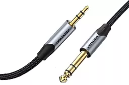 Аудио кабель Vention Jack 6.35mm - mini Jack 3.5mm M/M cable 0.5 м gray (BAUHD) - миниатюра 3