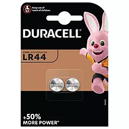 Батарейки Duracell LR44 / V13GA / A76 2шт 1.5 V