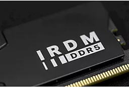 Оперативная память GooDRam 32 GB (2x16GB) DDR5 5600 MHz IRDM Black (IR-5600D564L30S/32GDC) - миниатюра 10