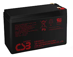 Аккумуляторная батарея CSB 12V 9Ah (HR1234W) - миниатюра 2