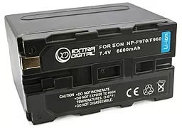Акумулятор для відеокамери Sony NP-F960, NP-F970 (6600 mAh) BDS2652 ExtraDigital - мініатюра 2