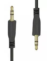 Аудио кабель iCharge AUX mini Jack 3.5mm M/M Cable 1 м black
