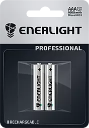 Аккумулятор Enerlight AAA / HR03 Professional 1000mAh 2шт