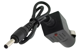Автомобильное зарядное устройство EasyLife 2.4a штекер 40*17 car charger black - миниатюра 3