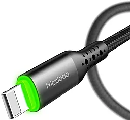 Кабель USB McDodo Nest Series Auto Power Off 20W 3A 1.2M Lightning Cable Black - миниатюра 2