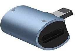 Аудио-переходник Baseus L46 Lightning Sound&Charge Adapter Blue (CAL46-03) - миниатюра 4
