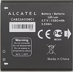 Акумулятор Alcatel 6010 Dual / CAB32A0000C1 (1500 mAh) 12 міс. гарантії