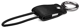 Кабель USB Hoco UPL19 Key Chain Lightning Cable Black - миниатюра 3