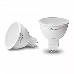 Светодиодная лампа EUROLAMP ЕКО SMD MR16 5W GU5.3 4000K (LED-SMD-05534(P)) - миниатюра 2