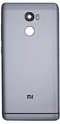 Задняя крышка корпуса Xiaomi Redmi 4 со стеклом камеры Original Dark Grey