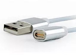 Кабель USB Cablexpert Magnetic 3-in-1 USB Type-C/Lightning/micro USB Cable White - миниатюра 2