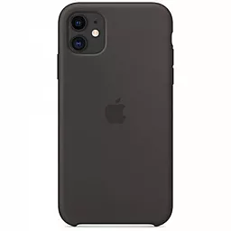 Чехол Silicone Case for Apple iPhone 11 Black