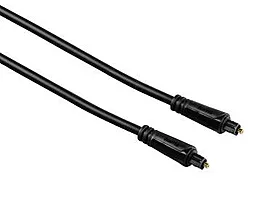 Оптичний аудіо кабель Hama Toslink М/М Cable 0.75 м black (00122255)