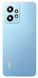 Задняя крышка корпуса Xiaomi Redmi Note 12 4G со стеклом камеры Original Ice Blue