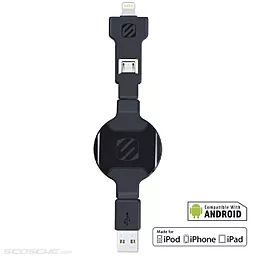 Кабель USB Scosche smartSTRIKE pro Black - миниатюра 2
