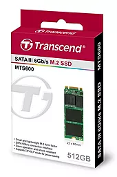 Накопичувач SSD Transcend MTS600 M.2 512GB (TS512GMTS600) - мініатюра 3